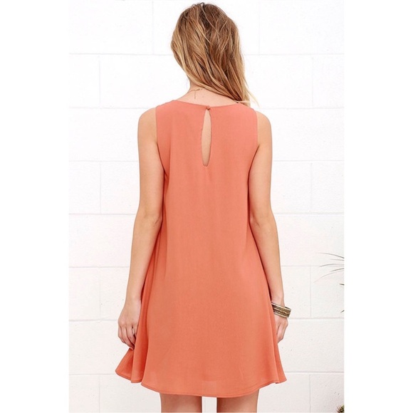 LULU’S break the spell terra cotta dress Orange Size Small Pockets - Picture 2 of 15